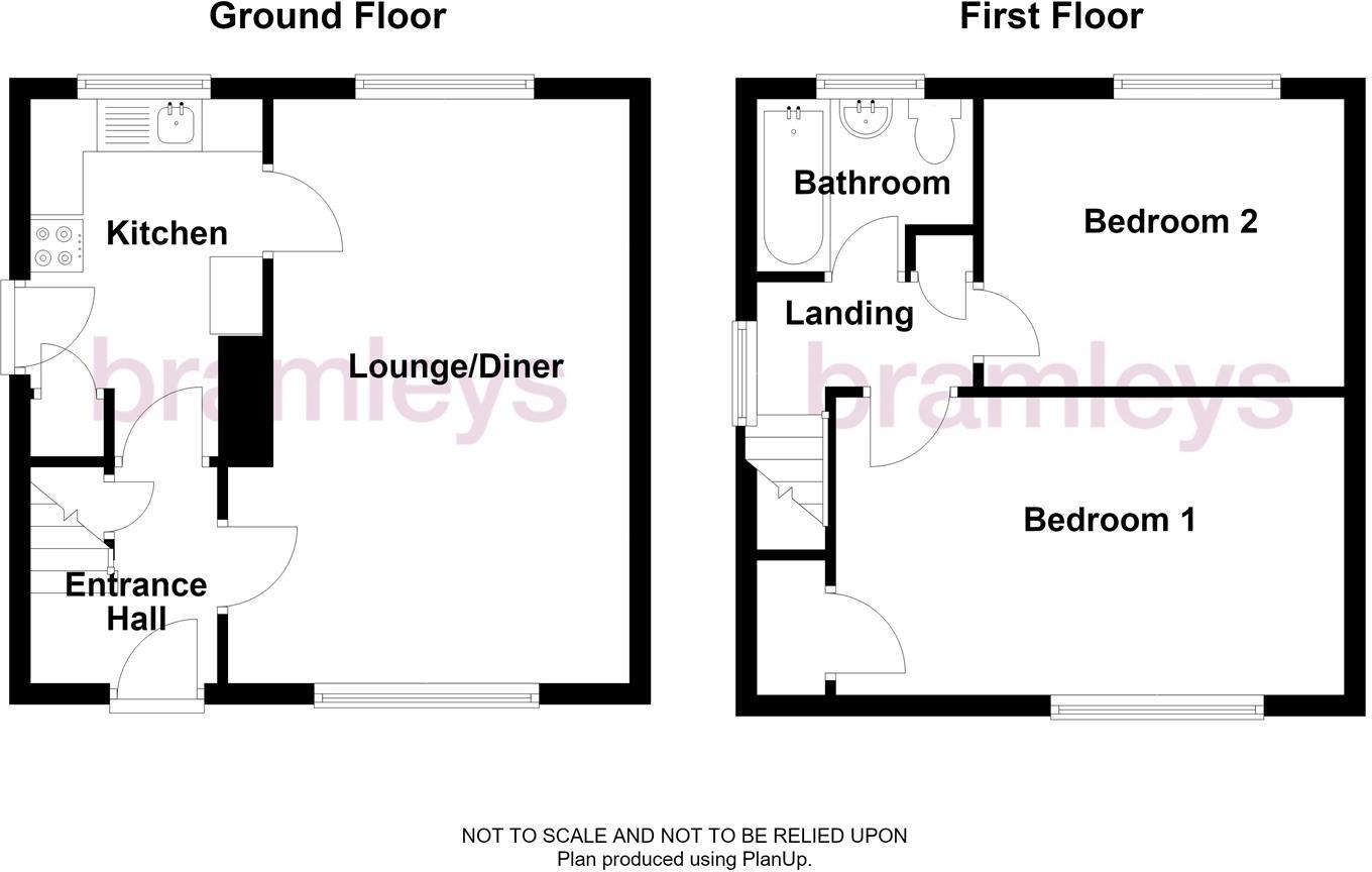 Huntingdon Avenue, Huddersfield floorplan