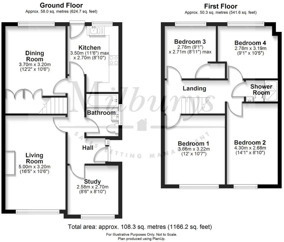Homefield, Thornbury, BS35 floorplan