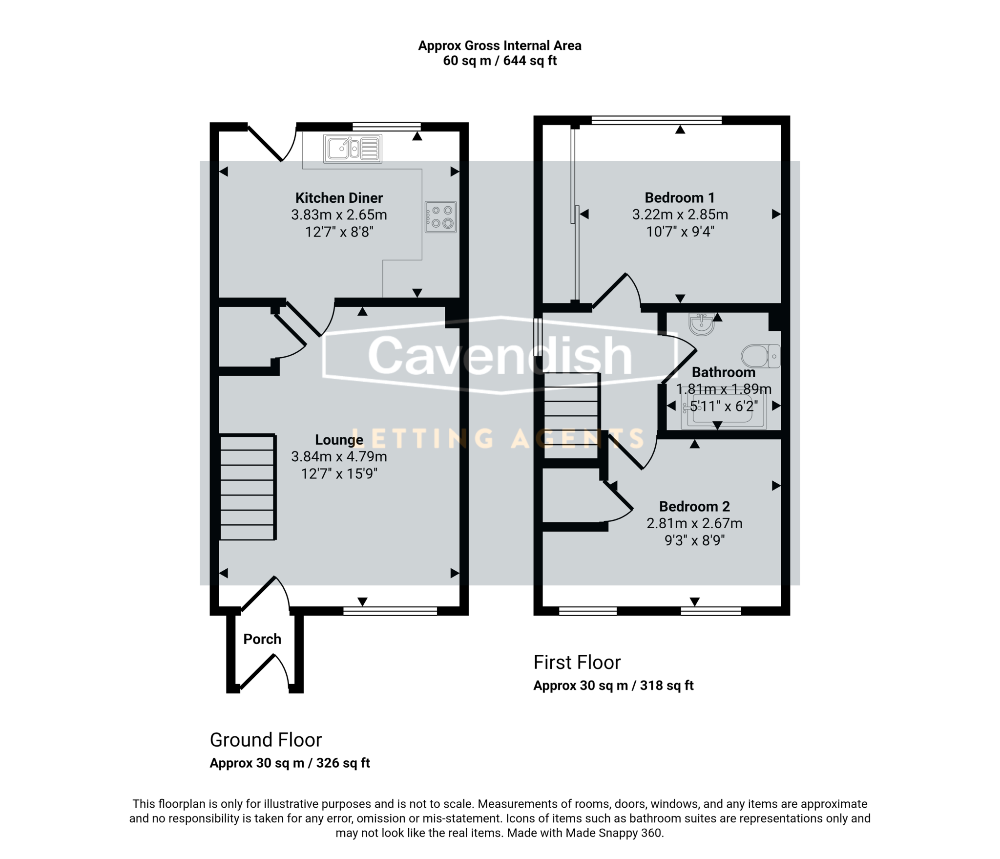 Dalton Close, Chester floorplan