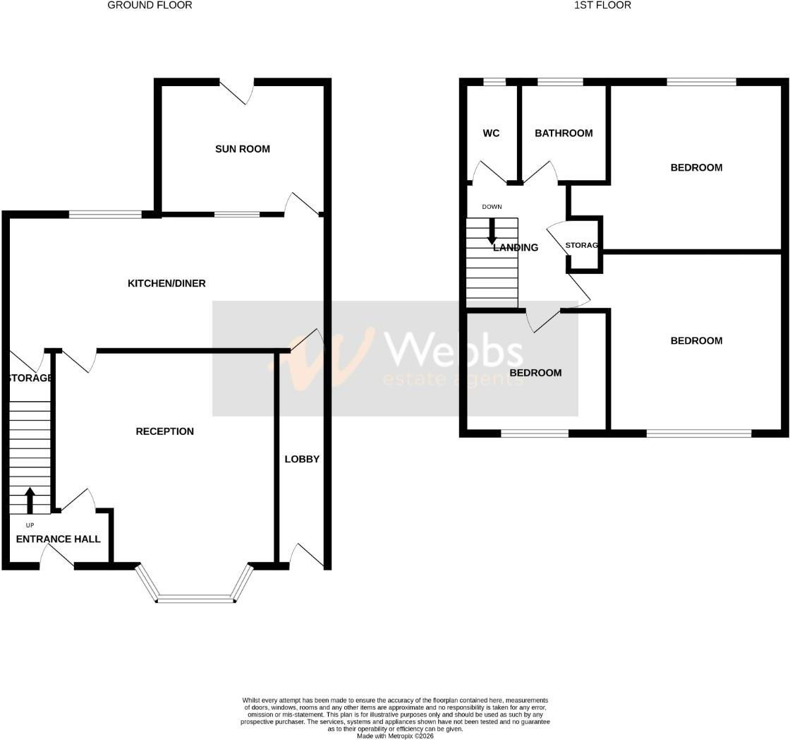 Cresswell Crescent, Walsall floorplan