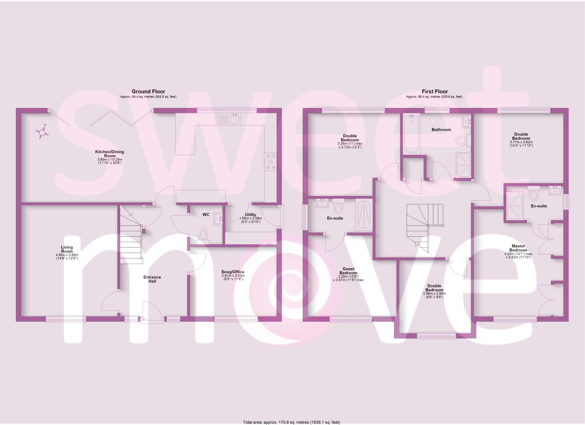 Roman Drive, Pocklington floorplan