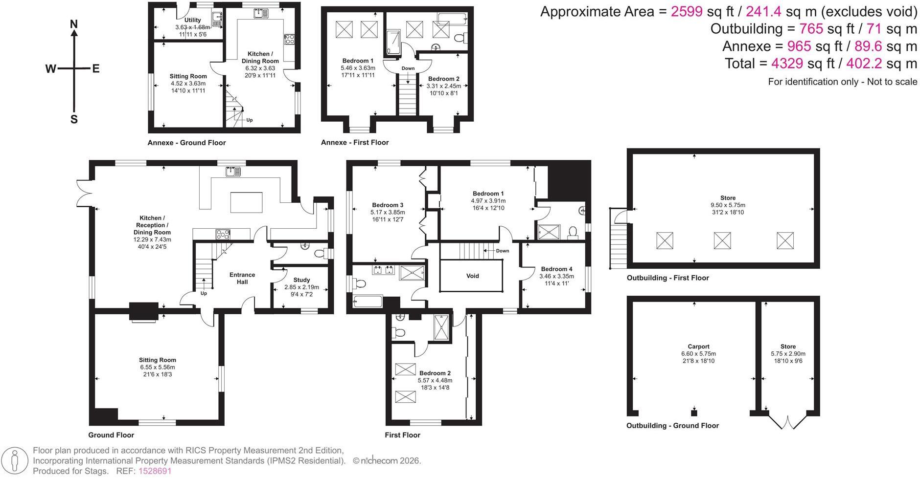 Buckerell, Honiton floorplan