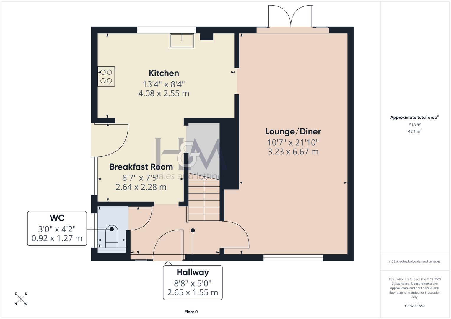 Newton Road, Stevenage, Hertfordshire, SG2 0BY. floorplan