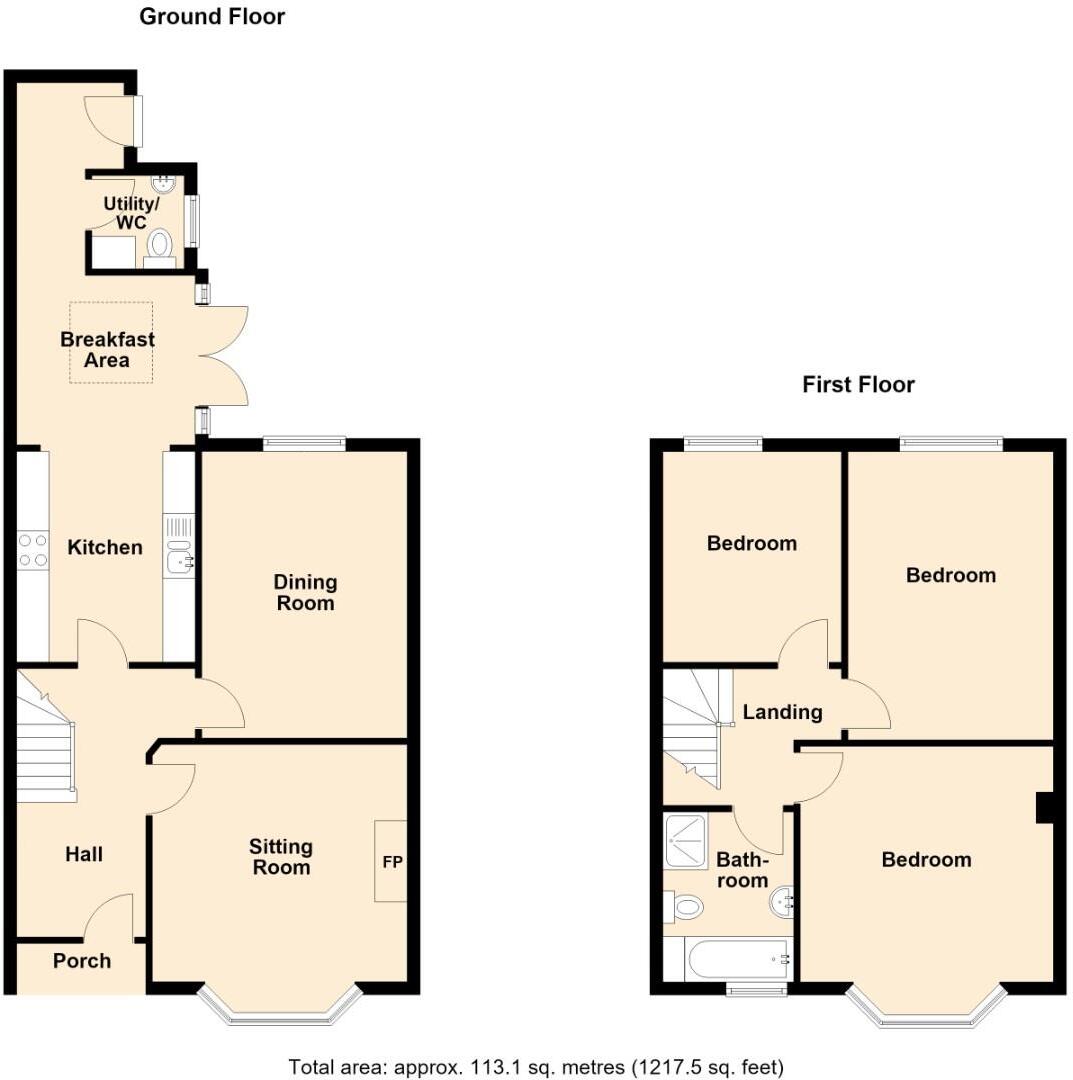 Wathen Road, Leamington Spa floorplan