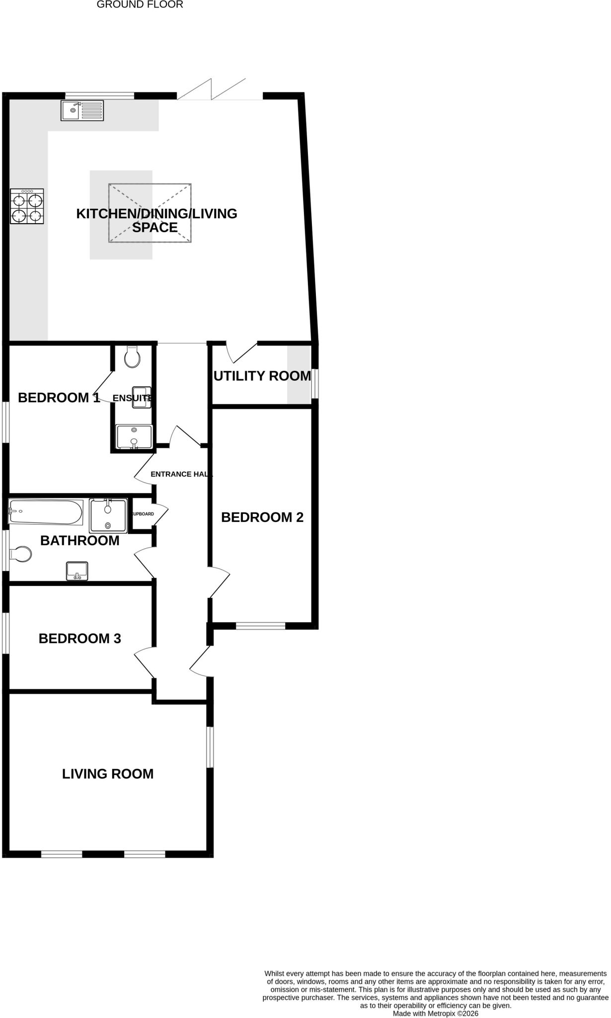 Chapel Road, Tiptree floorplan