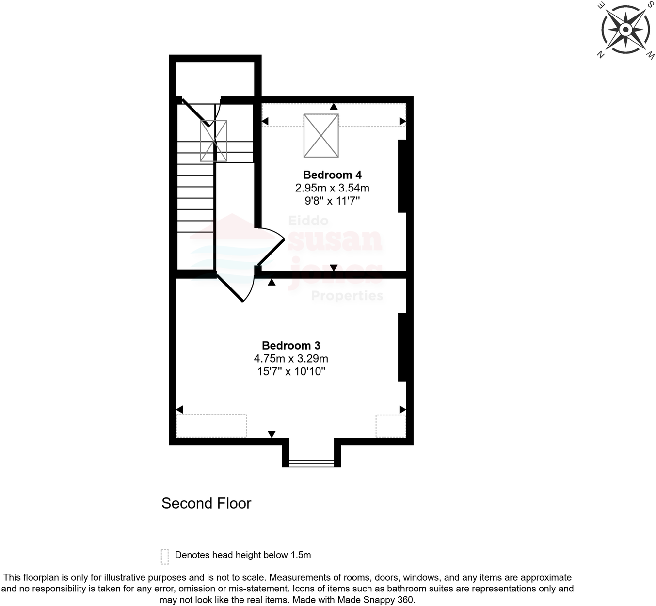 St. Peters Terrace, Pwllheli, LL53 floorplan