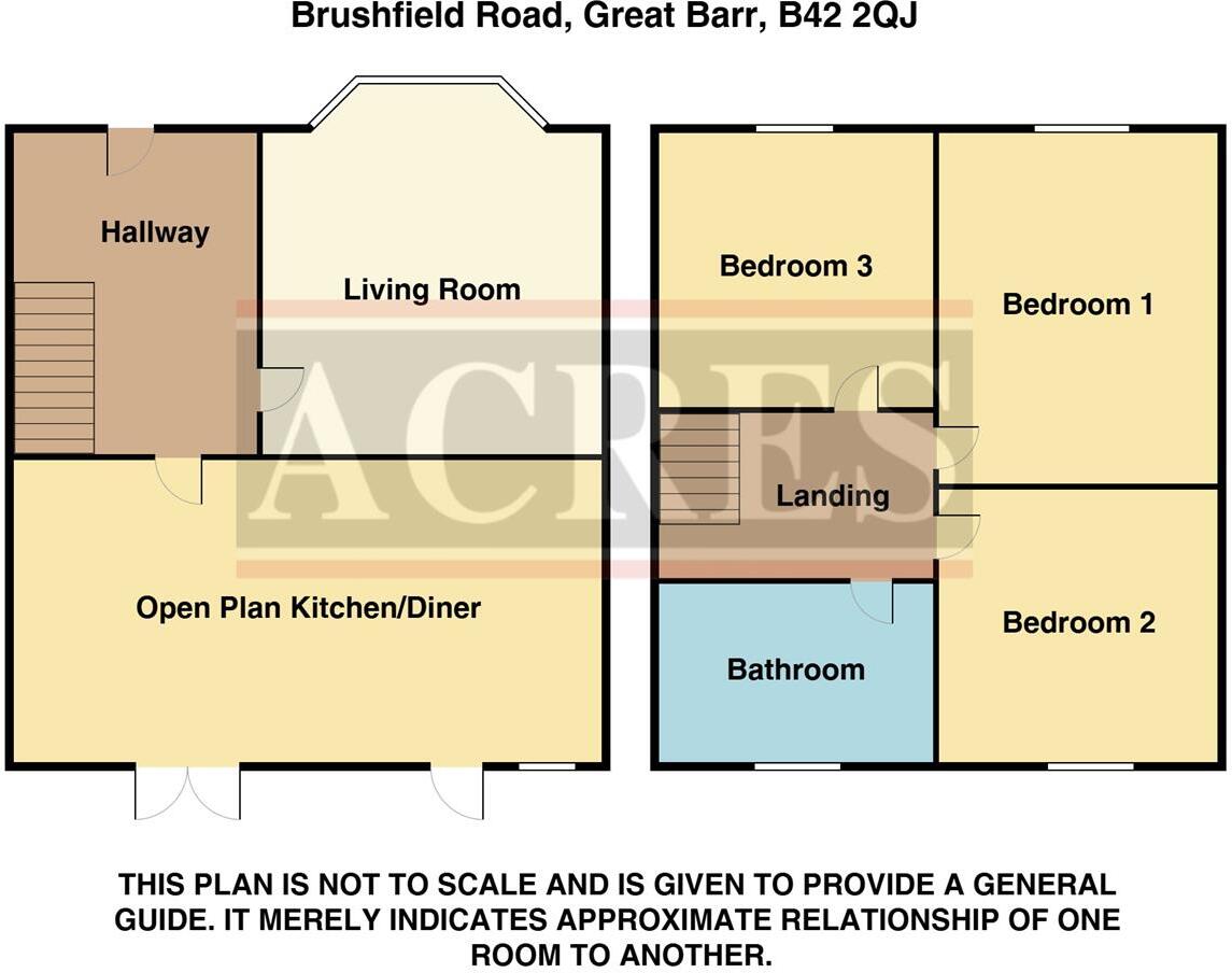 Brushfield Road, Great Barr, Birmingham floorplan