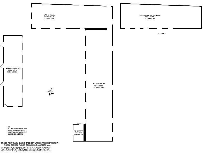 Nr Stithians, Truro floorplan