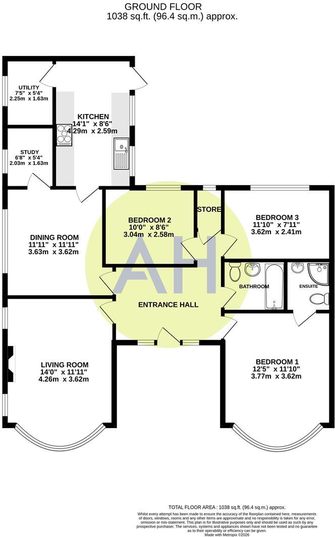 Boxgrove Road, Sale floorplan