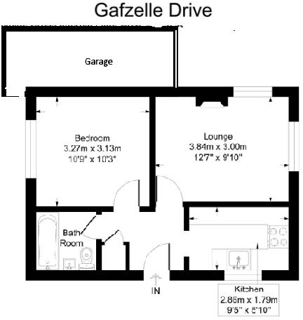 Gafzelle Drive, Canvey Island floorplan