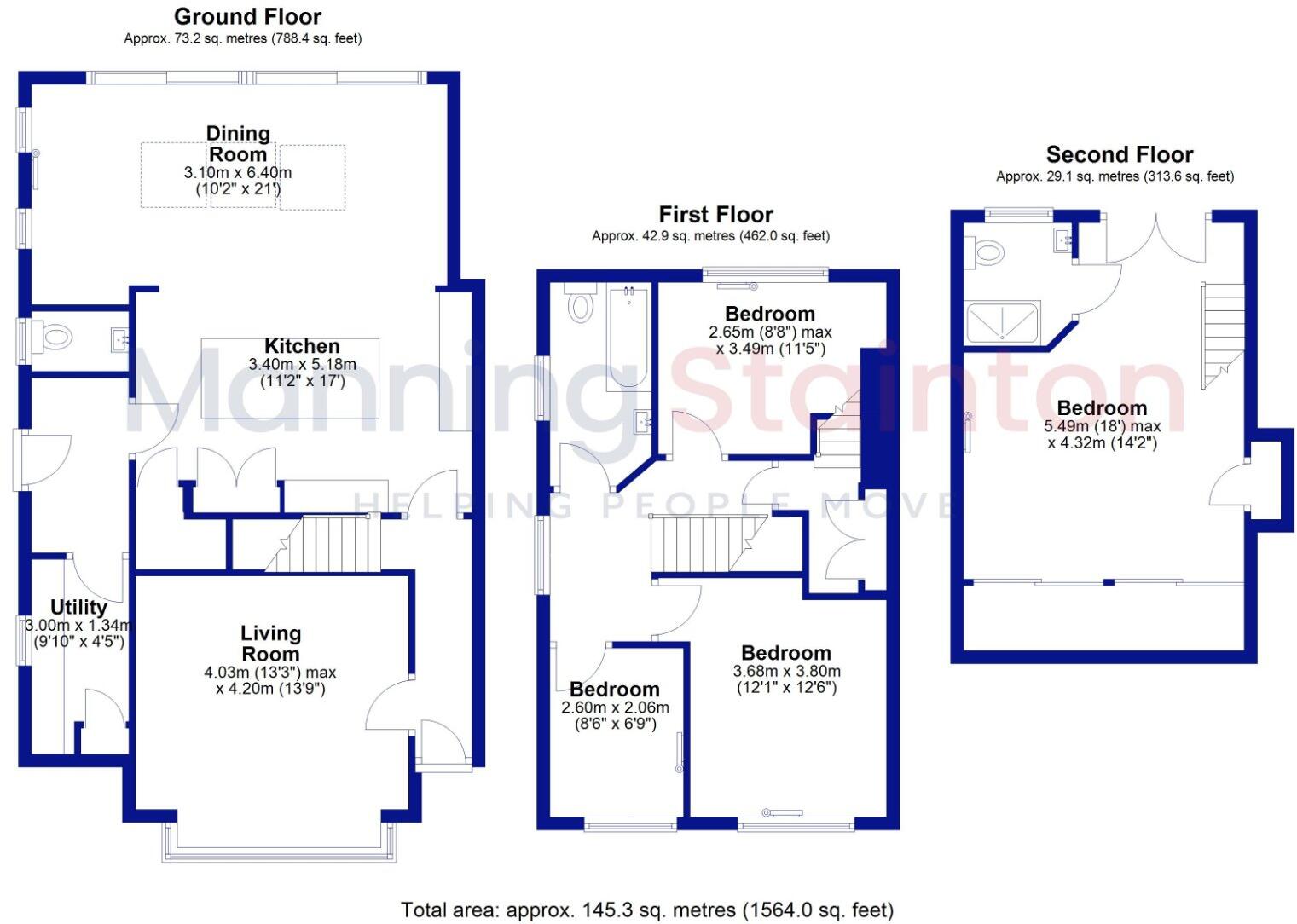 Stanhope Drive, Horsforth, Leeds floorplan