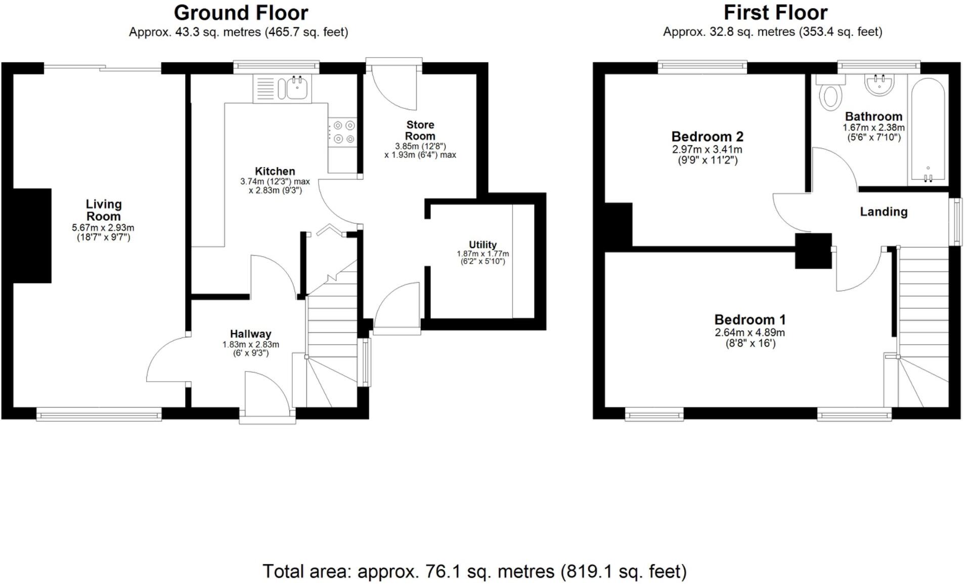 Chestnut Avenue, Retford, DN22 floorplan