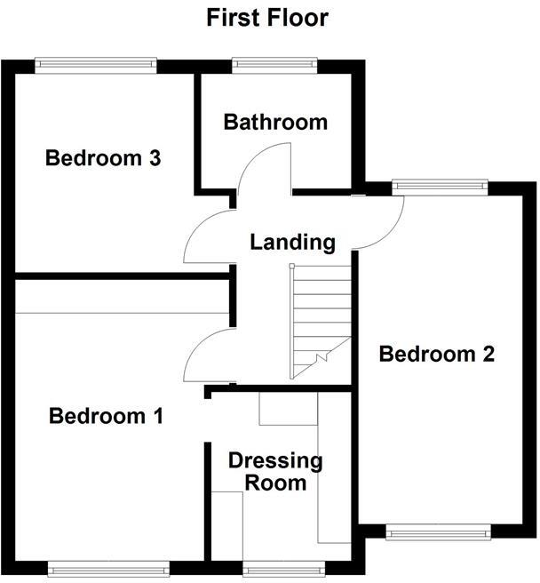 Headlands Walk, Ossett floorplan