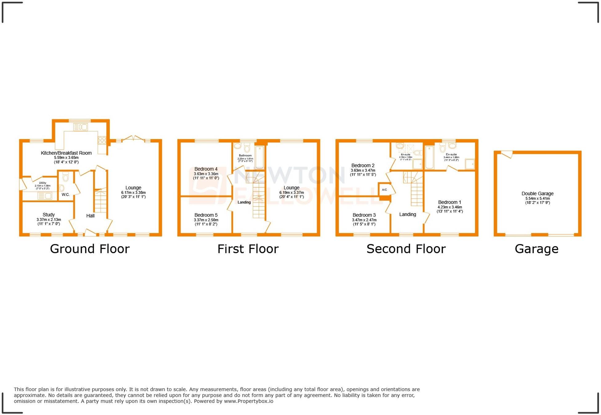 Clover Way, Syston, LE7 floorplan