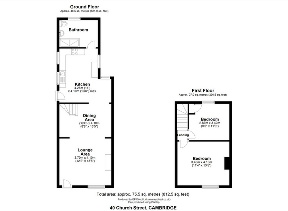 Church Street, Fen Ditton floorplan