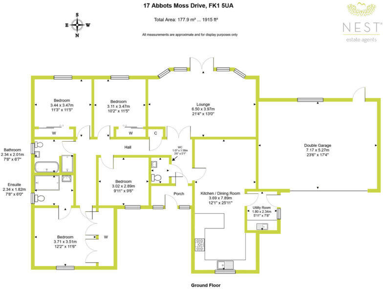 Abbots Moss Drive, Falkirk floorplan