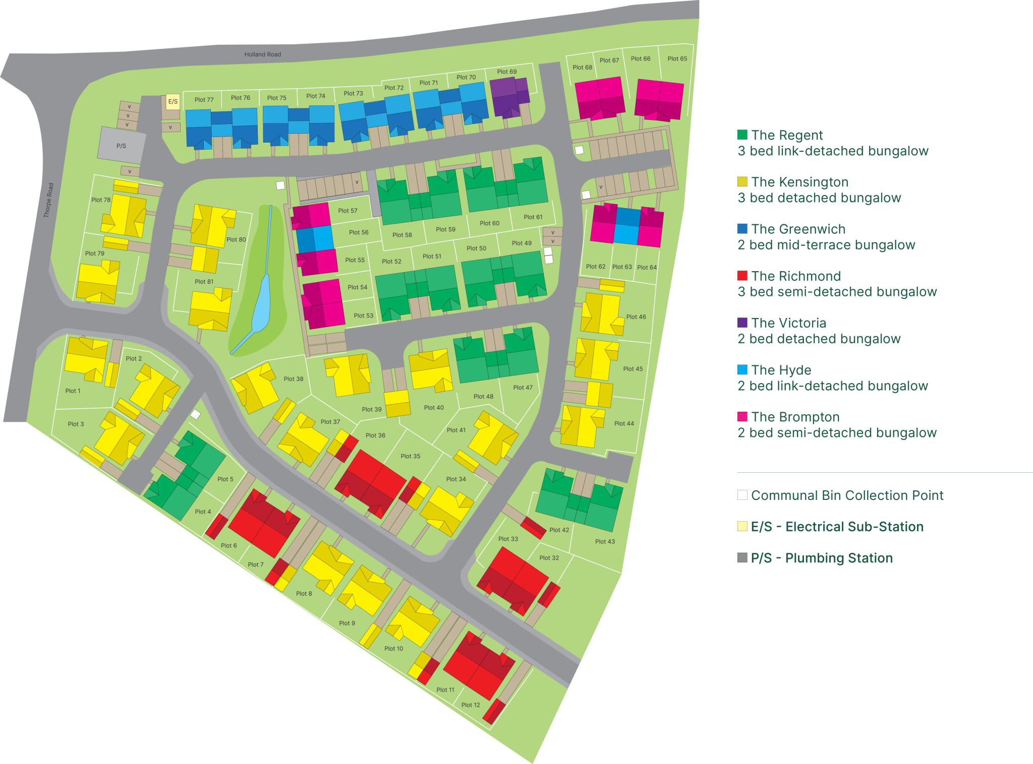 Plot 3 Park Gate Corner, Little Clacton floorplan