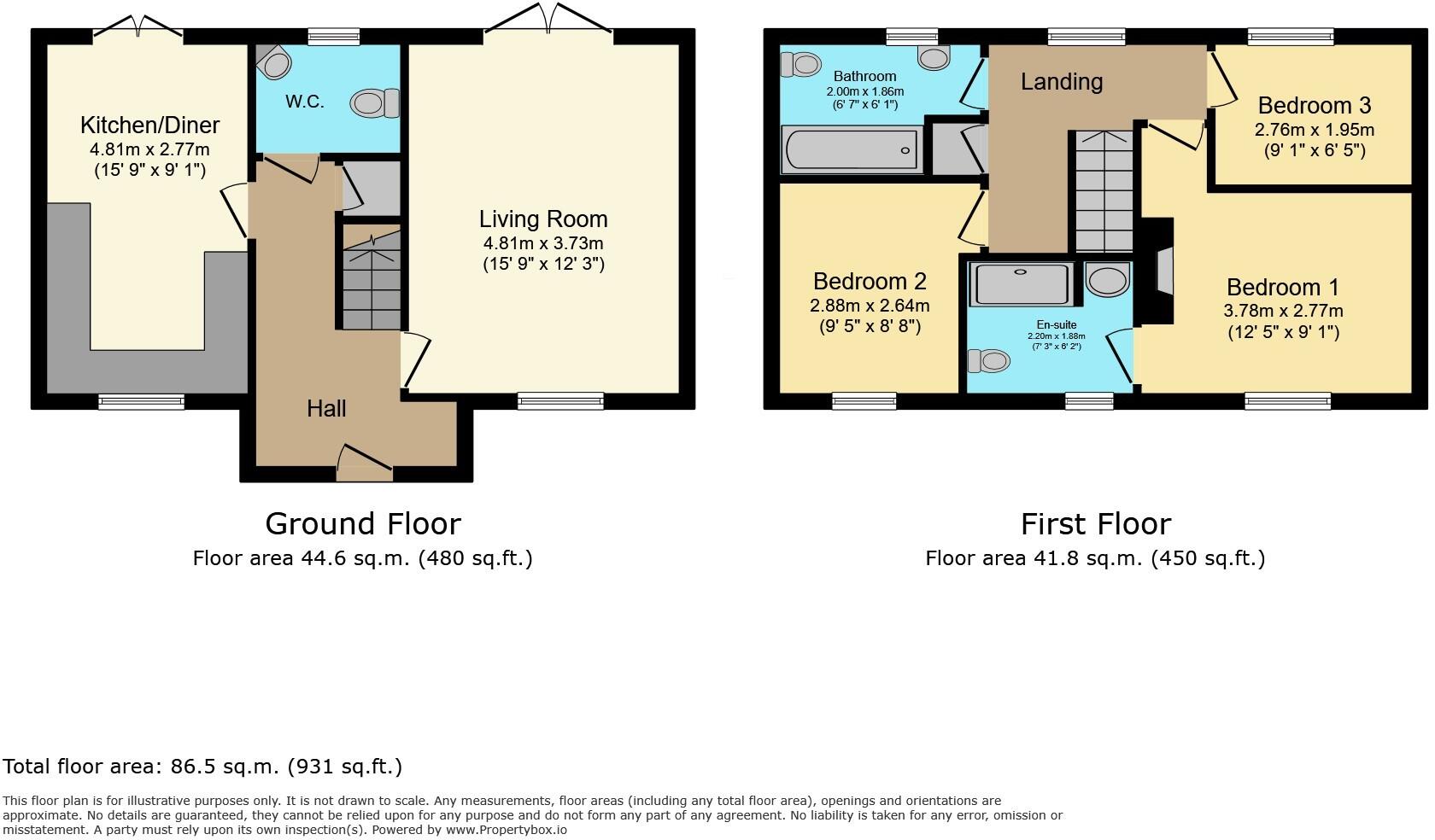 St. Marys Way, Elmesthorpe, Leicester, Leicestershire floorplan
