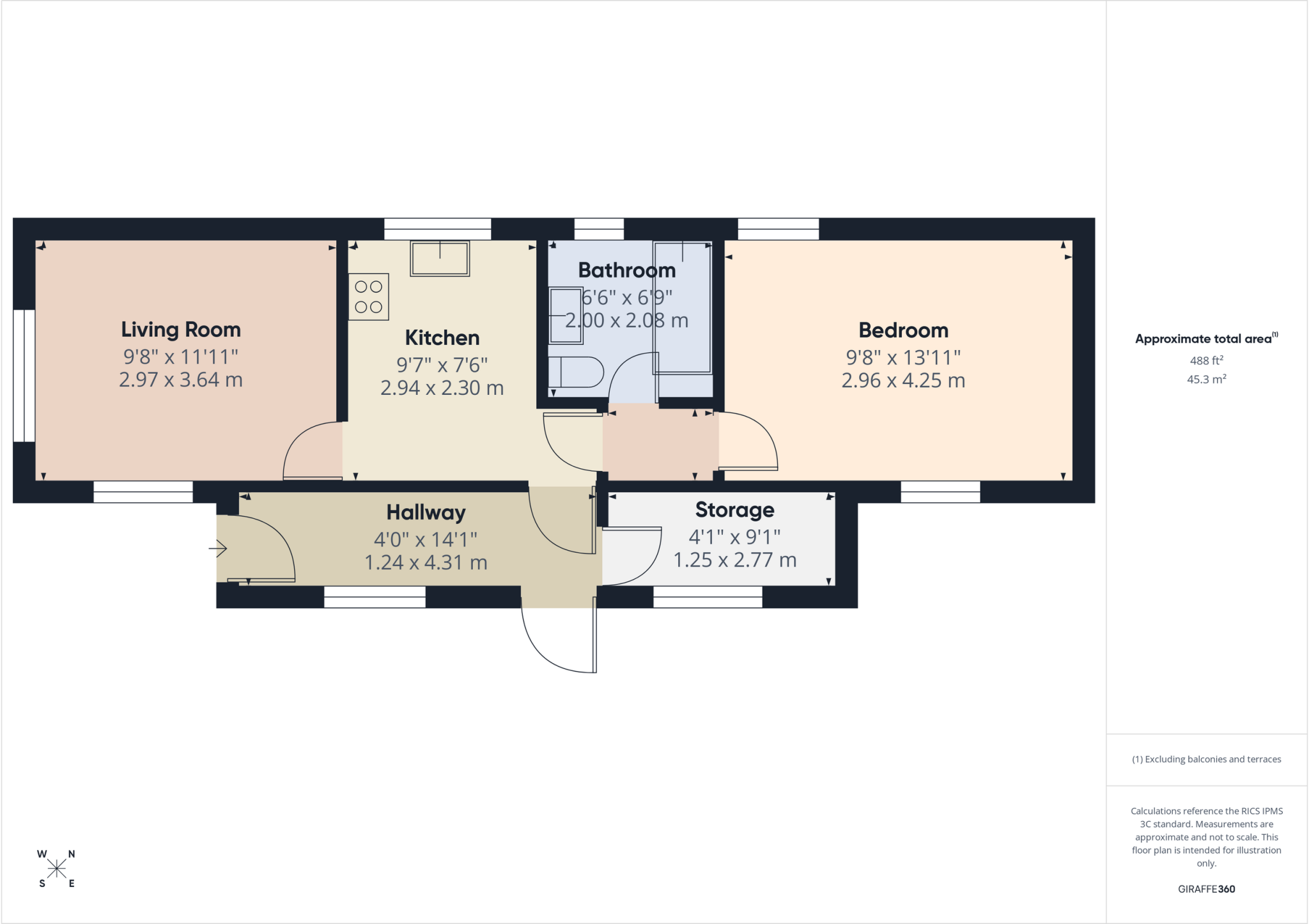 New City, Curzon Lane floorplan