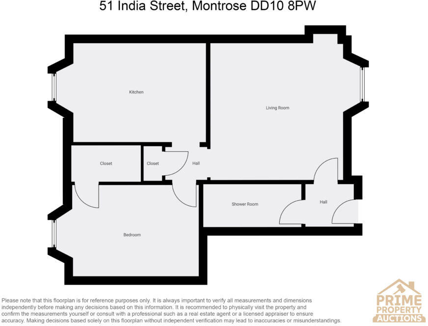 51 India Street Montrose DD10 8PQ floorplan