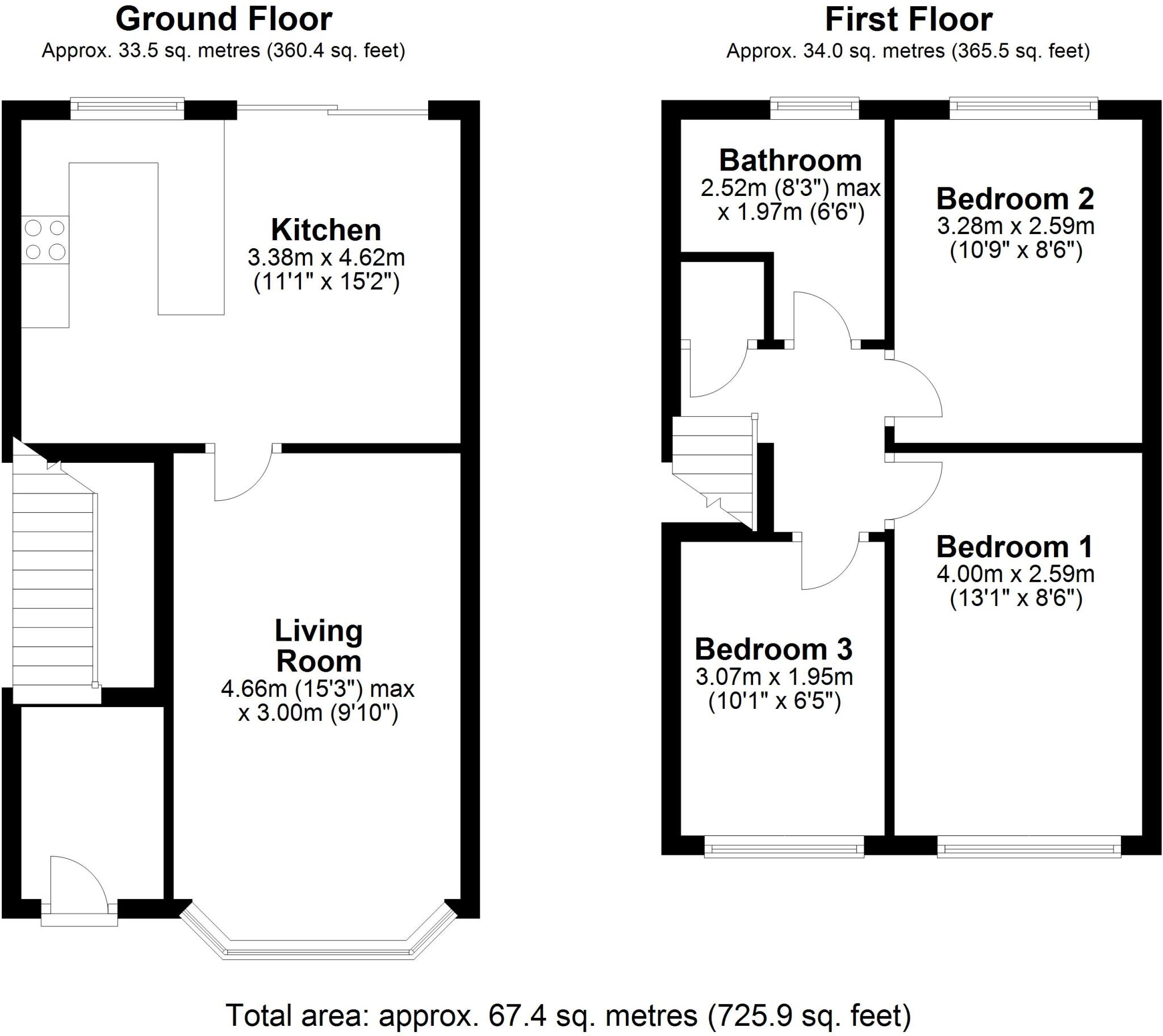 Roundway Down, Swindon, Witlshire, SN5 floorplan