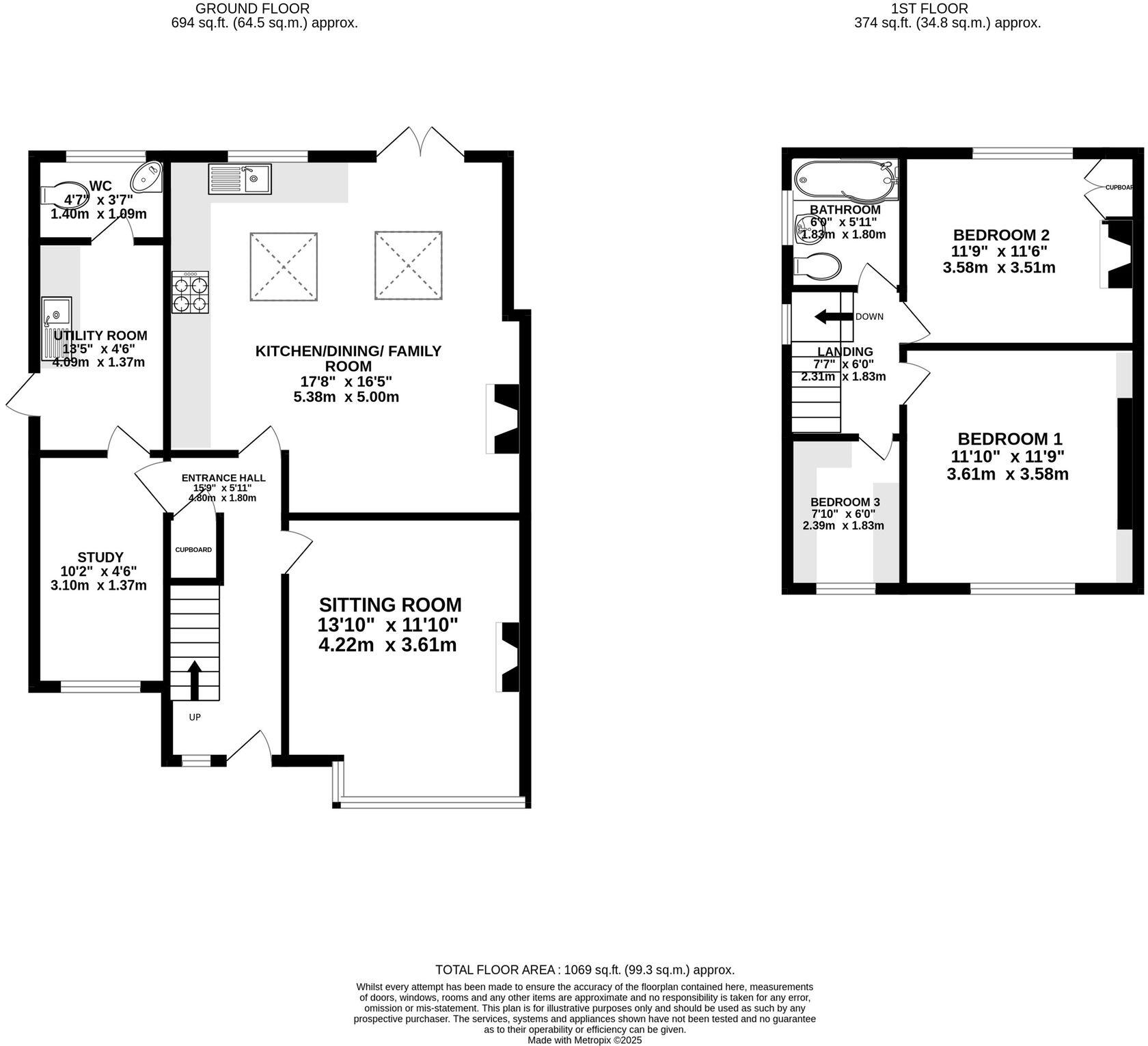 Barlow Road, Wilmslow, SK9 floorplan