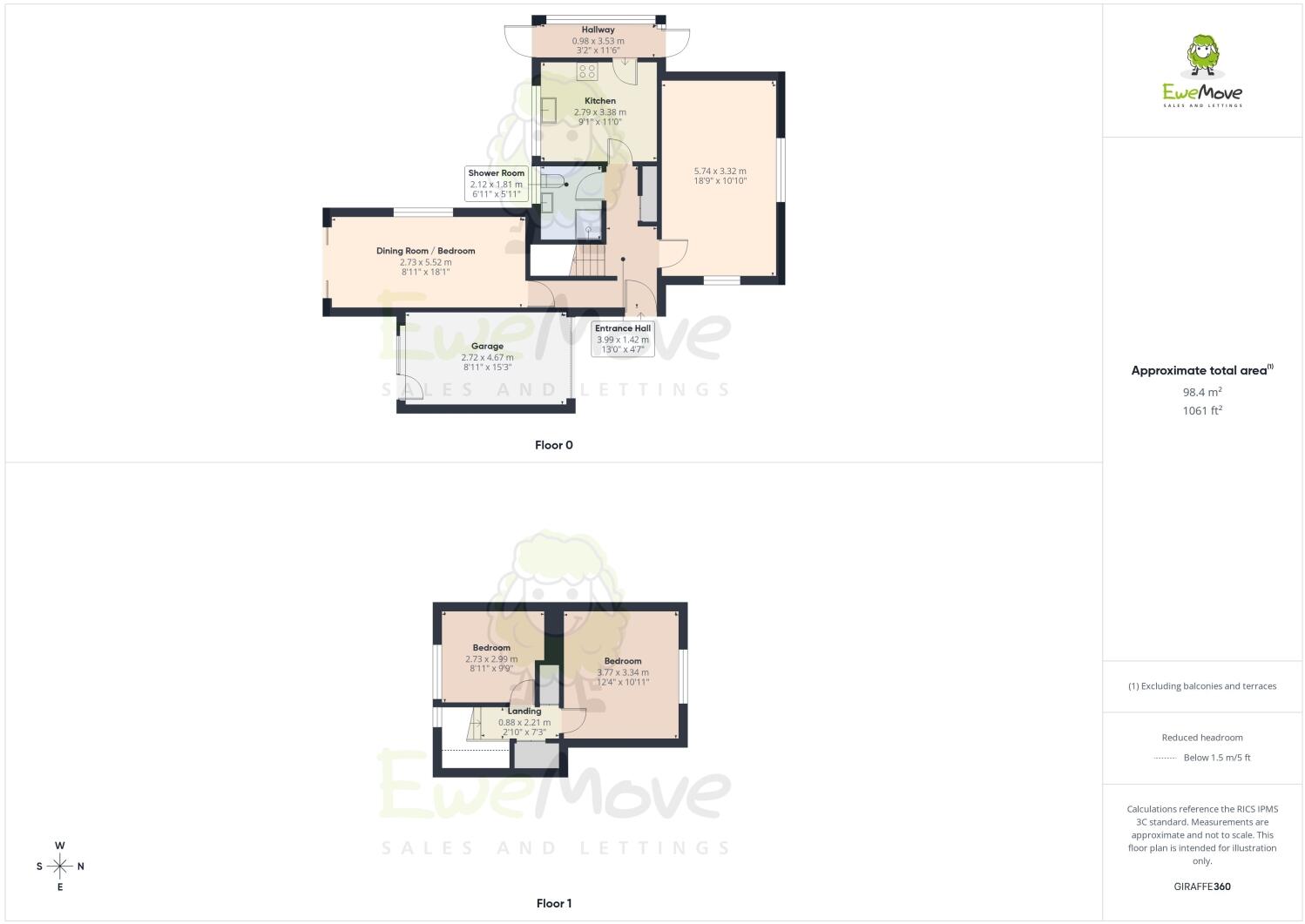 Main Road, Chattenden, Rochester, ME3 8LN floorplan