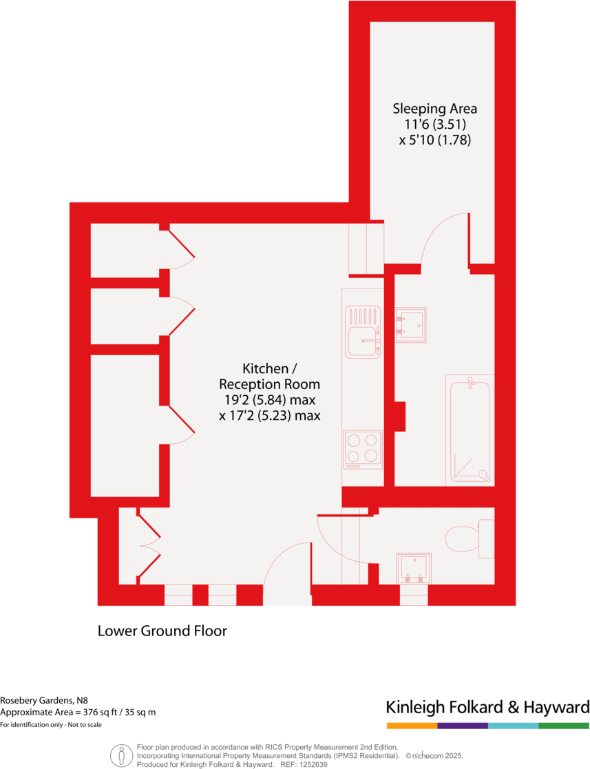 Rosebery Gardens, Crouch End, London, N8 floorplan