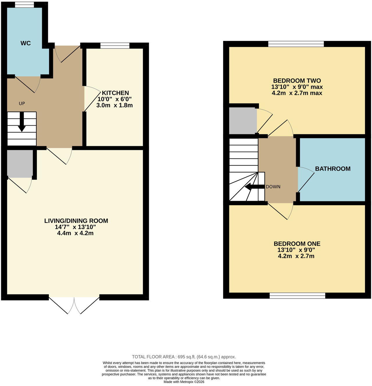 Hawkins Lane, Shepshed floorplan