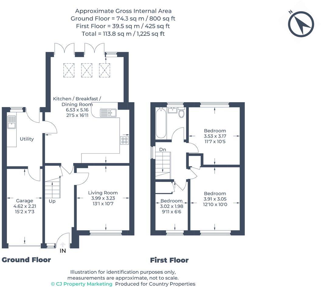 Ruskin Lane, Hitchin, SG4 floorplan
