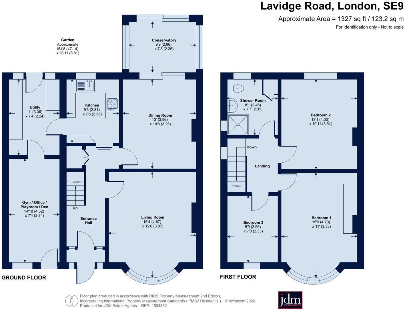 Lavidge Road, London, SE9 floorplan