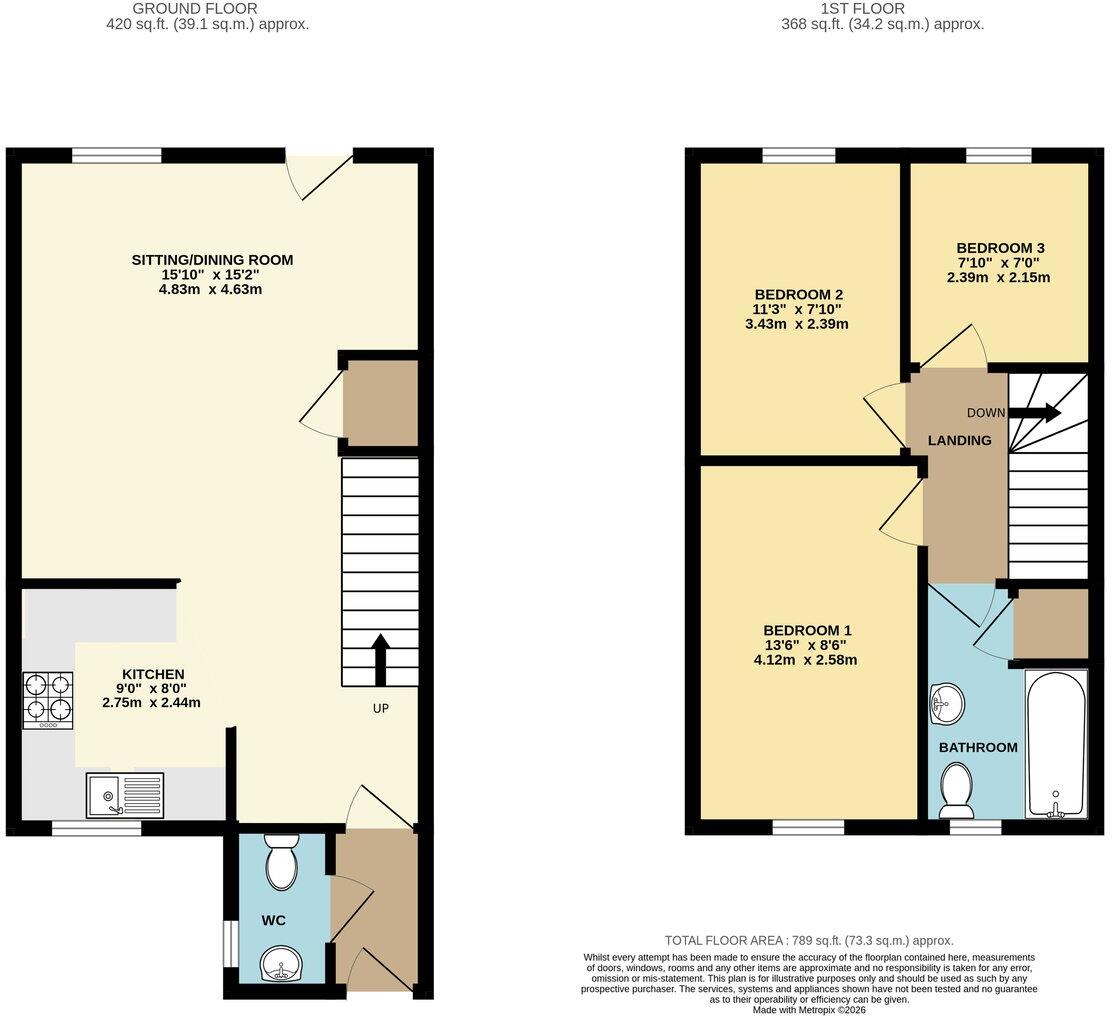 Ceda Park, Whitehaven, CA28 floorplan