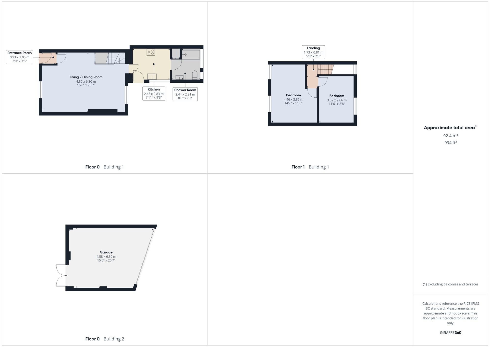 Marine Street, Cwm, NP23 floorplan