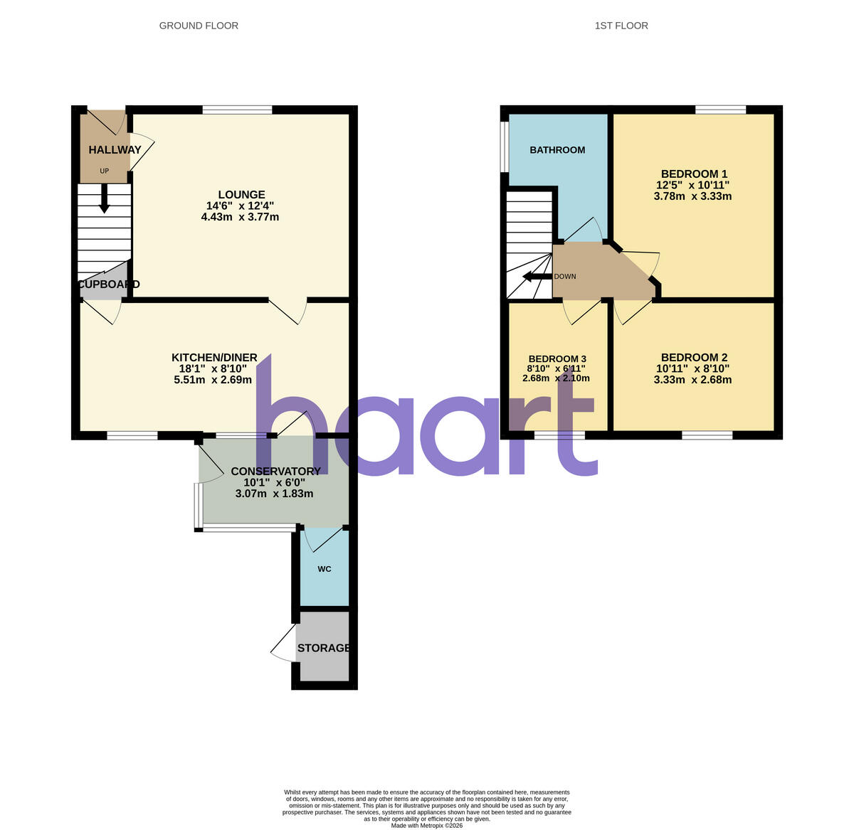 The Crest, Linton, Swadlincote floorplan