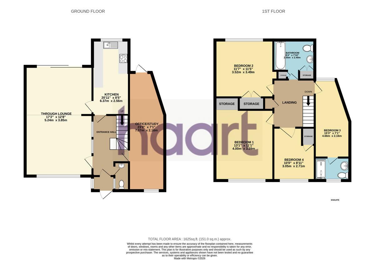Hampden Way, London floorplan