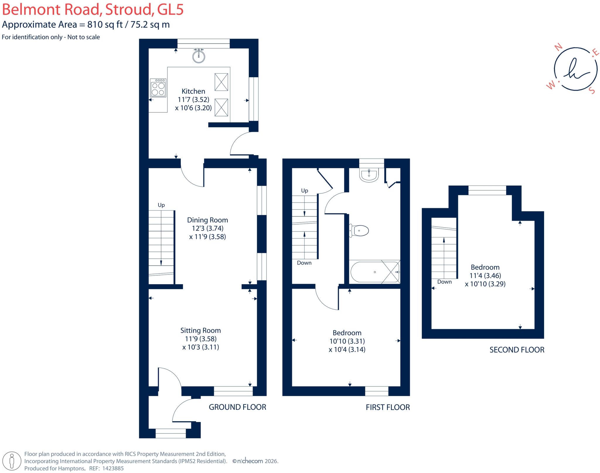 Belmont Road, Stroud, GL5 floorplan