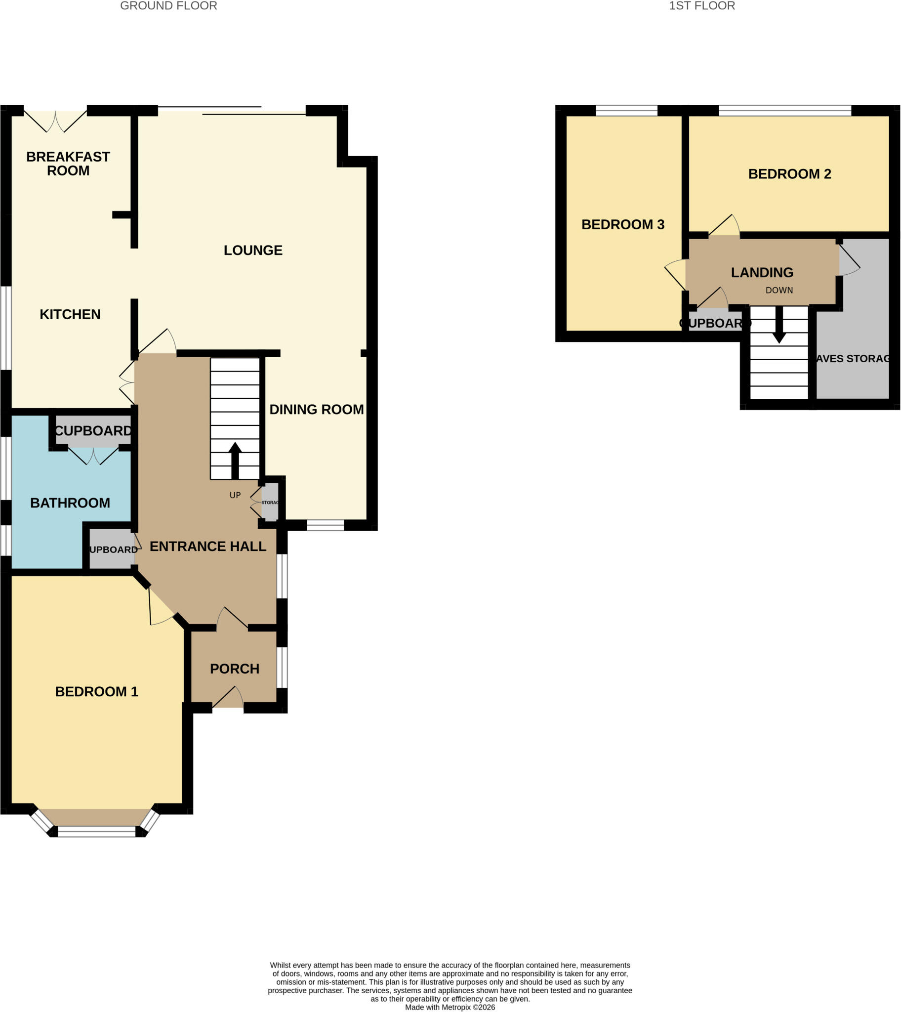 Kenneth Road, Thundersley floorplan