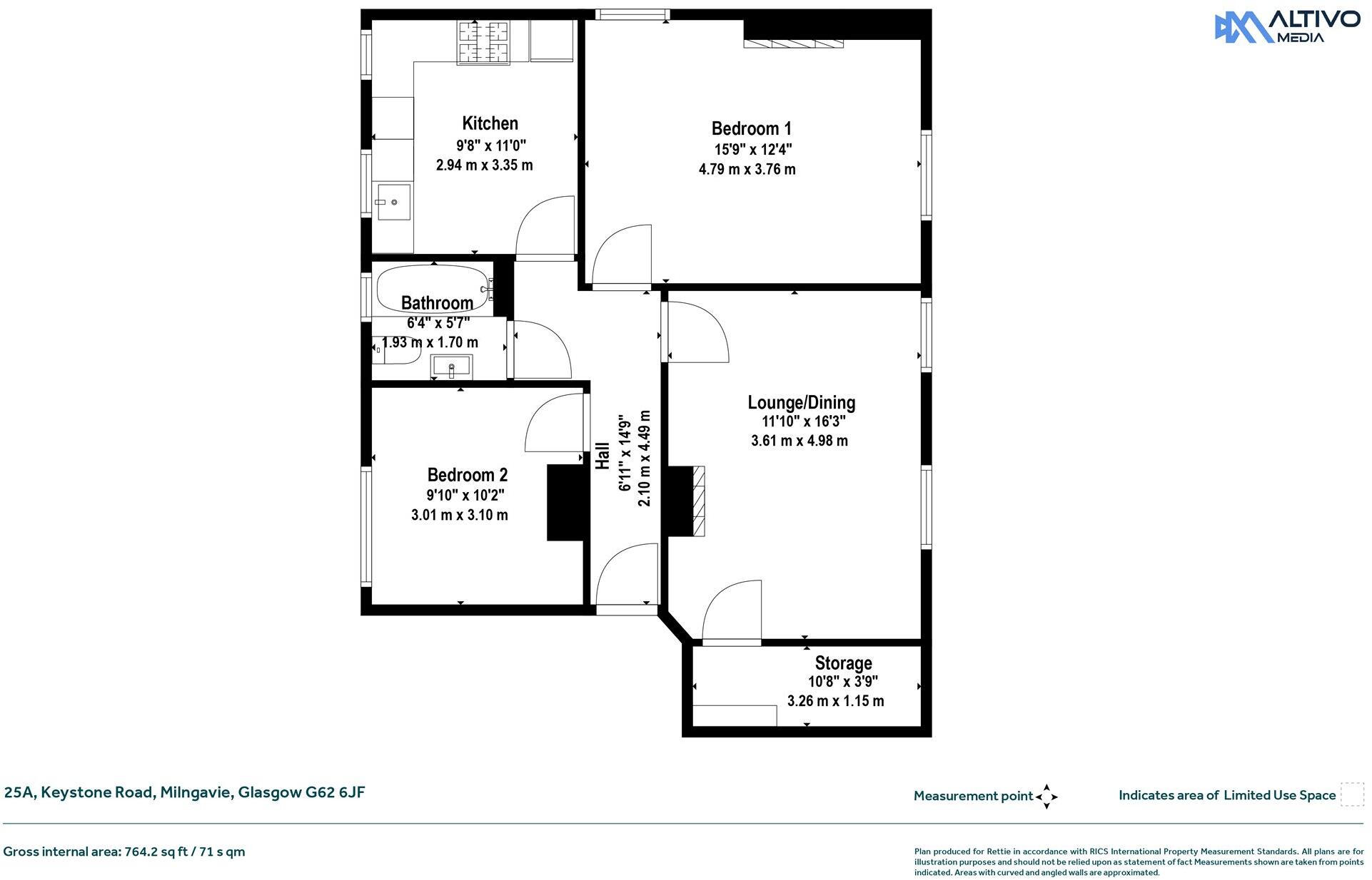 Keystone Road, Milngavie floorplan