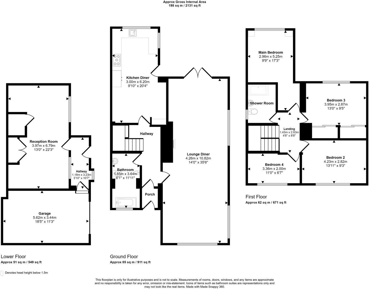 Llanfabon Road, Nelson, Treharris, CF46 6PJ floorplan