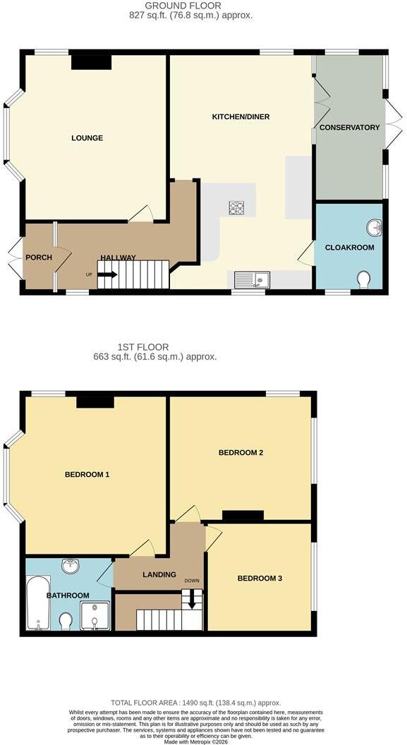 St. Georges Avenue, Weymouth floorplan