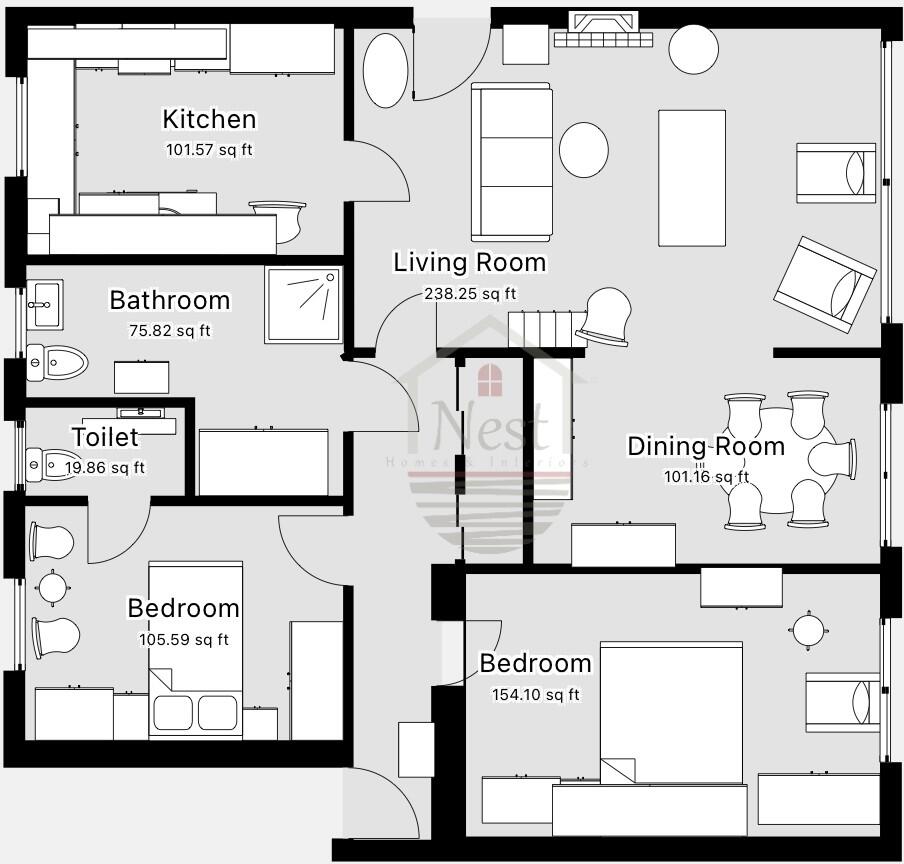 Sandwick Court, Cyncoed, Cardiff, CF23 floorplan