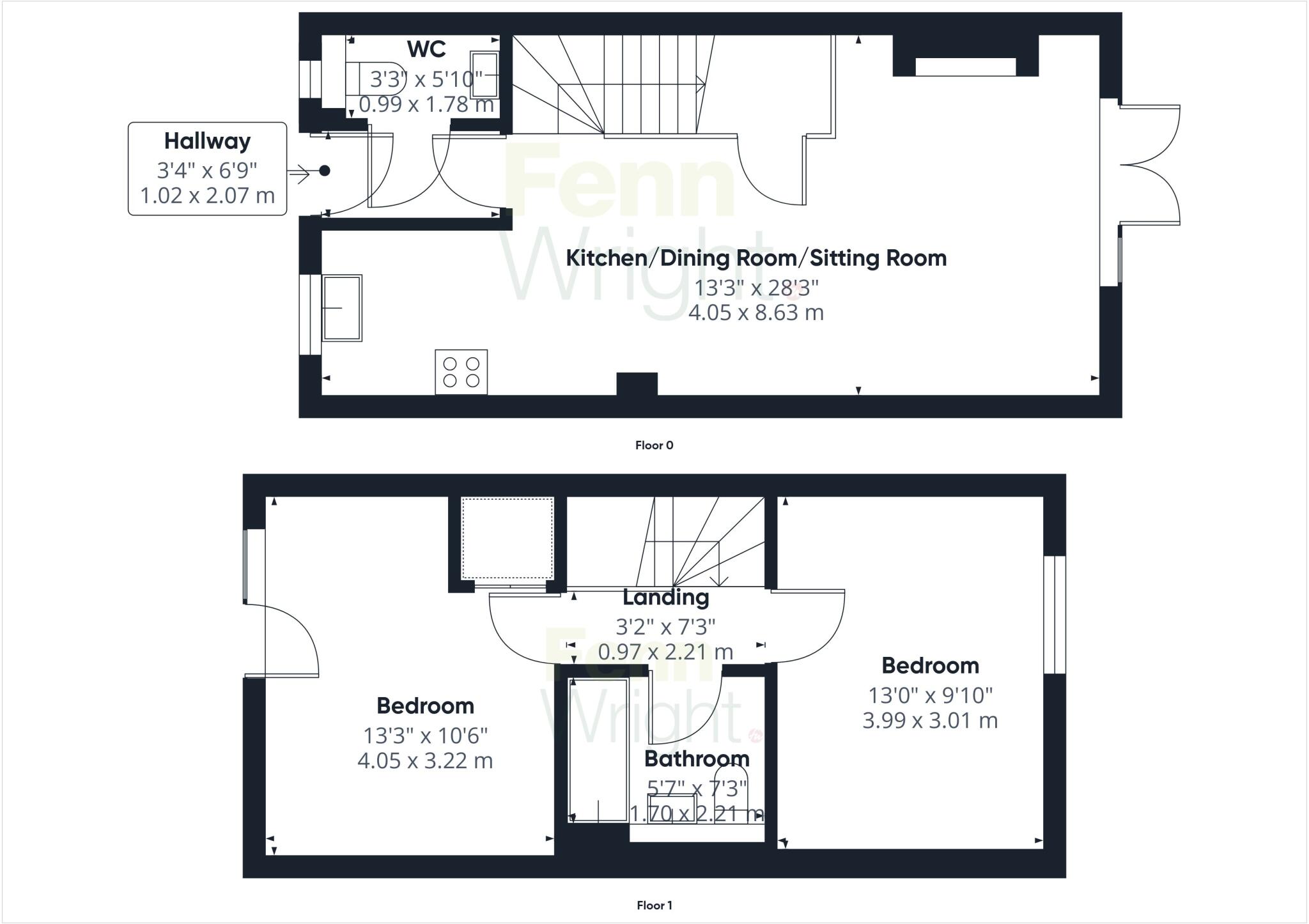 Rues Farm Road, Felixstowe, Suffolk, IP11 floorplan