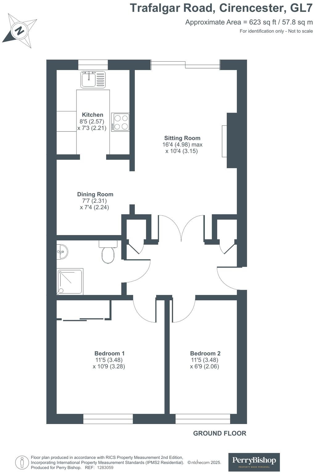 Priory Mews, Trafalgar Road, Cirencester, Gloucestershire, GL7 floorplan