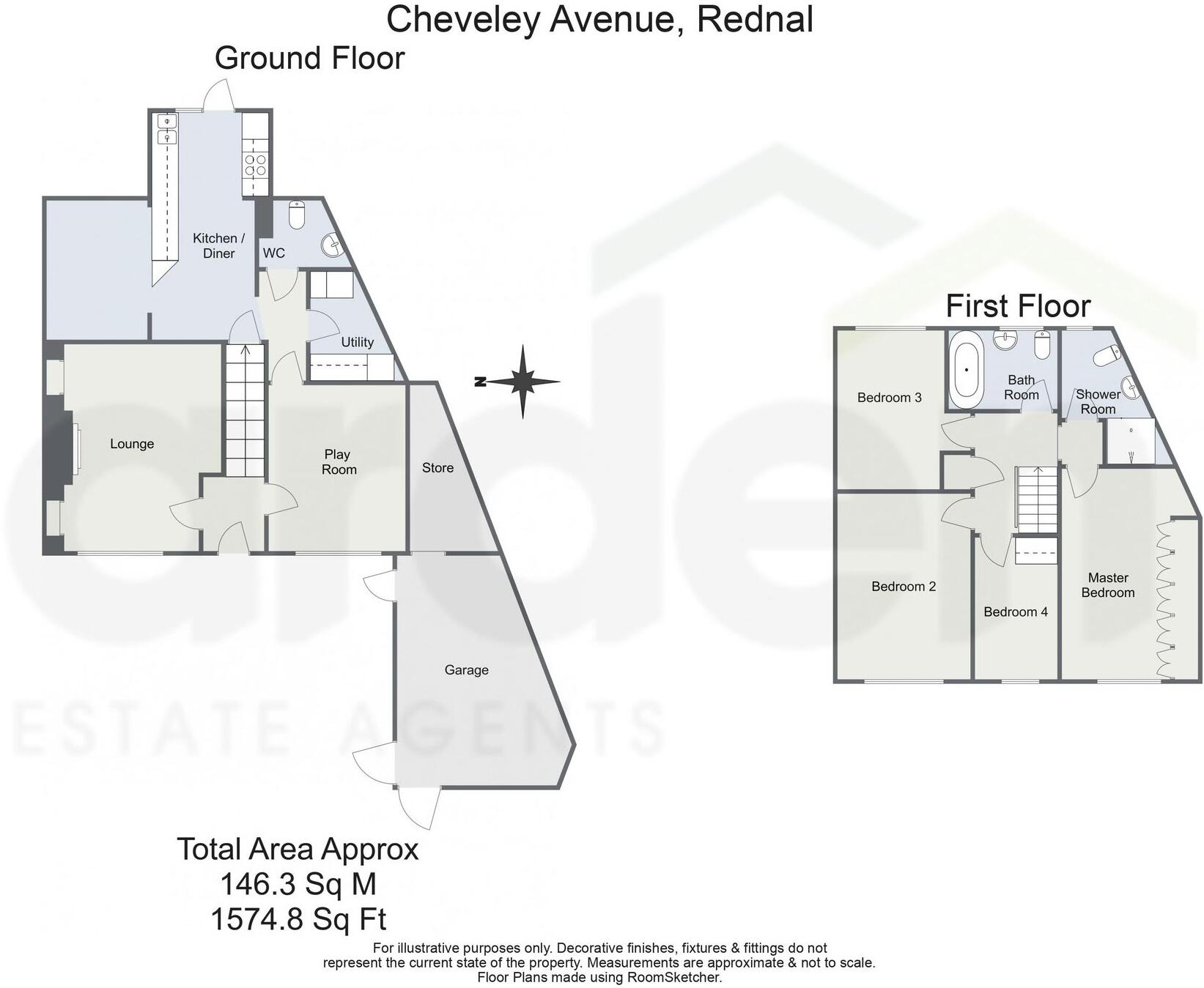 Cheveley Avenue, Rednal, B45 floorplan