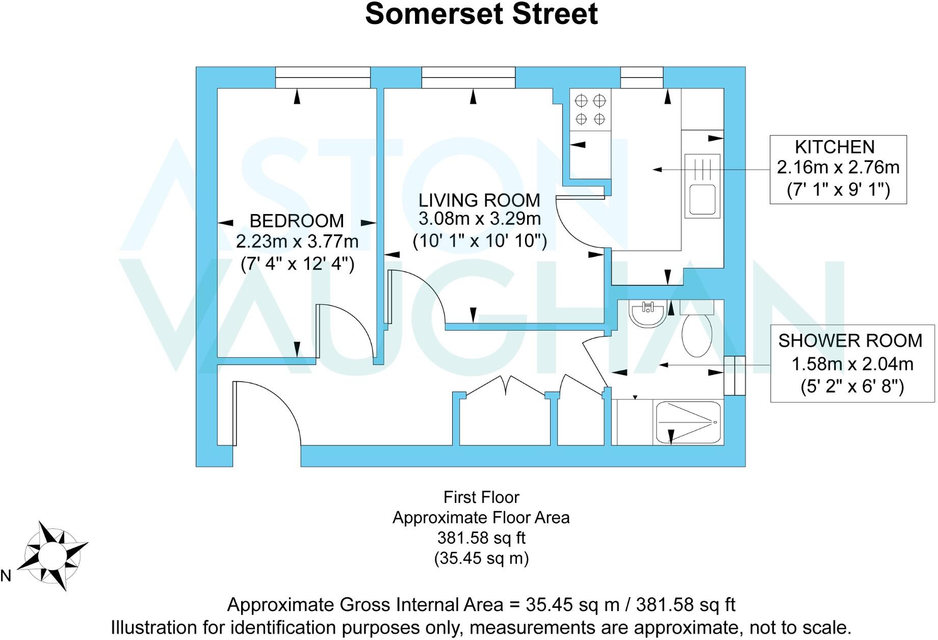 Jacqueline du Pre Court, Somerset Street, Brighton, East Sussex, BN2 floorplan