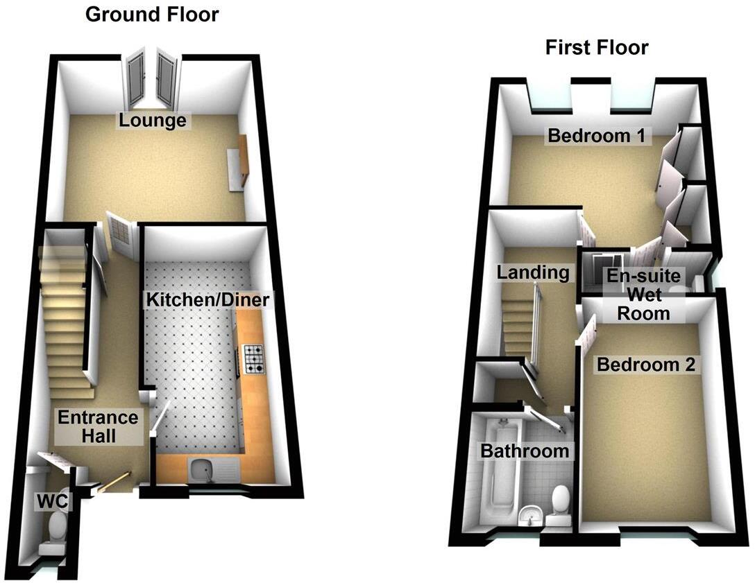 Bradley View, Holywell Green, Halifax floorplan