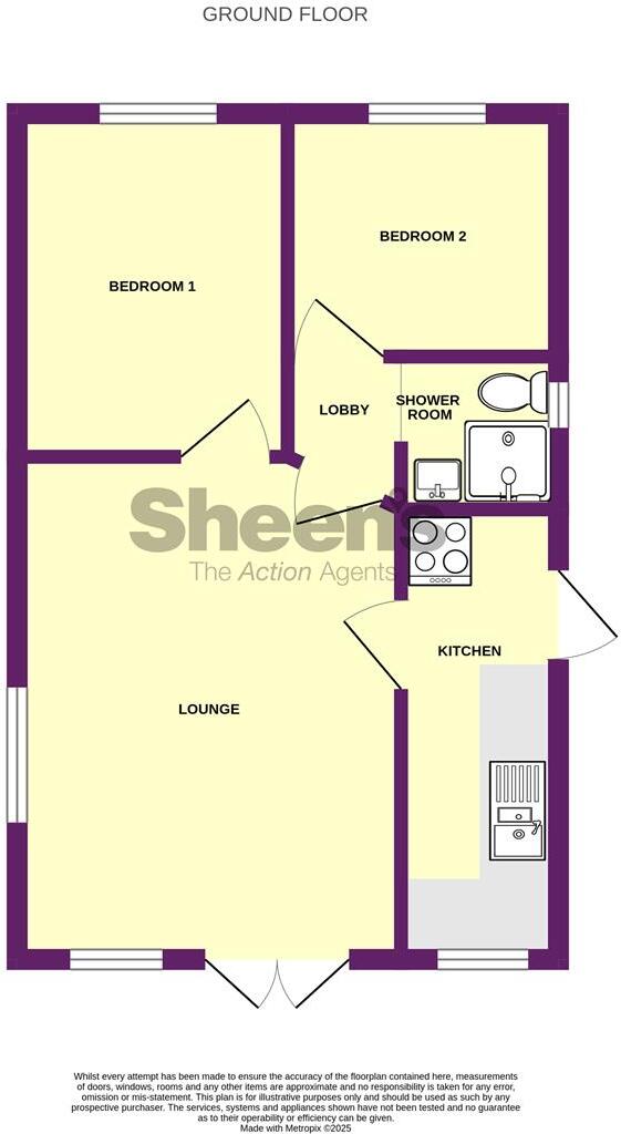 Standard Avenue, Jaywick, Essex floorplan