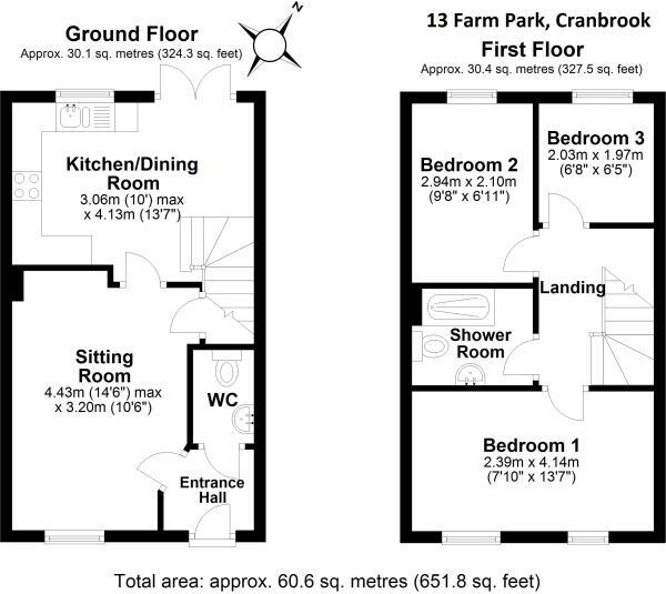 Farm Park, Cranbrook, EX5 7AQ floorplan