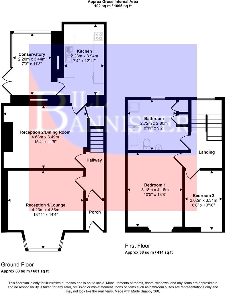 Trevarth Road, Carharrack, Redruth floorplan