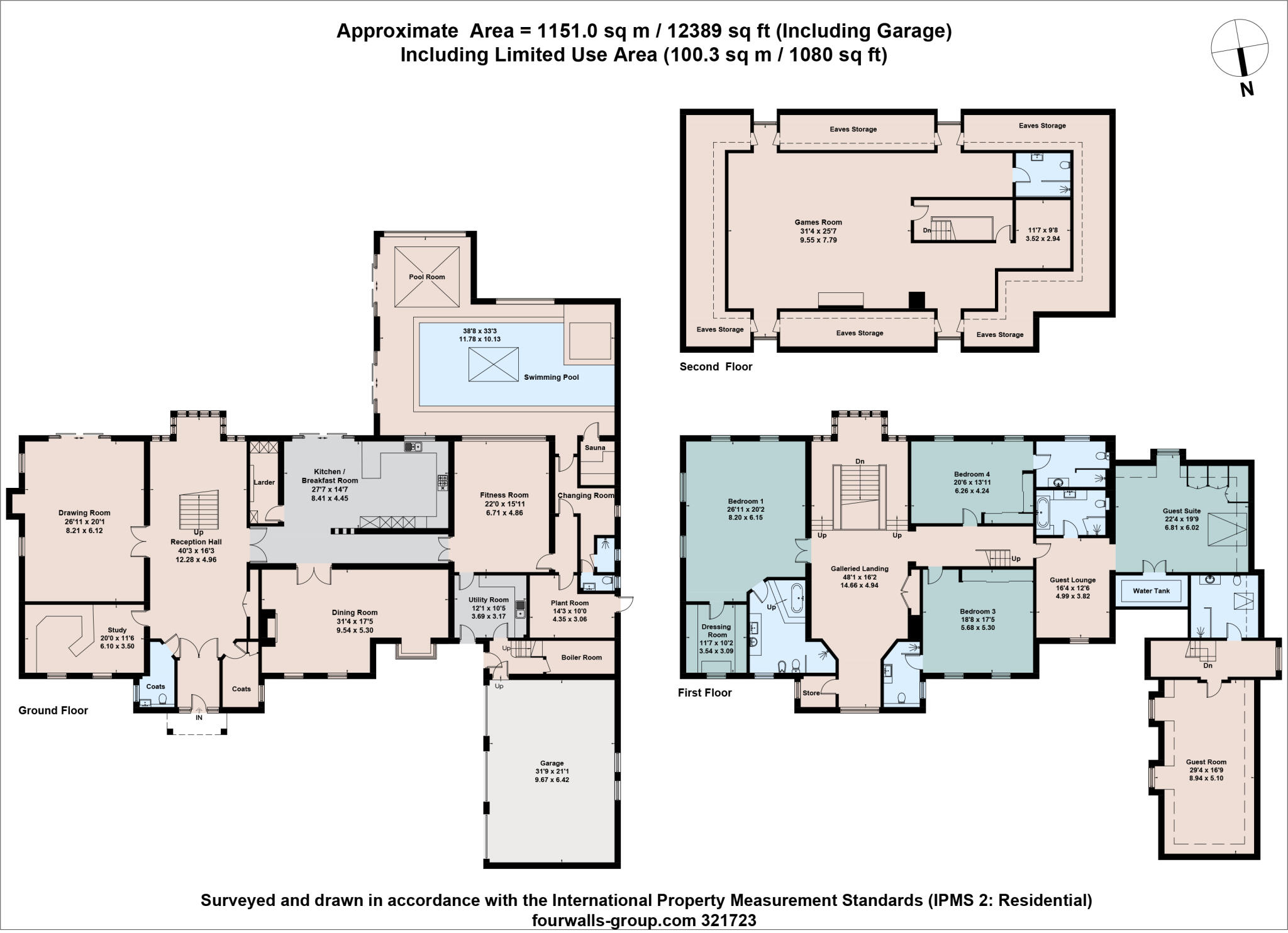 Western Avenue, Branksome Park, Poole, Dorset, BH13 floorplan